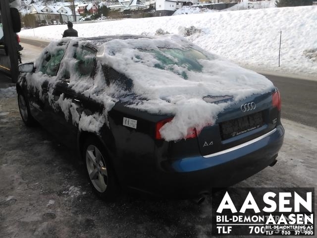 Audi A4 2004-2008 (Type III) (B7) (B7), Motorkode: BFB, Girkassekode: GJW