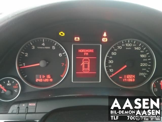 Audi A4 2004-2008 (Type III) (B7) (B7), Motorkode: BFB, Girkassekode: GJW