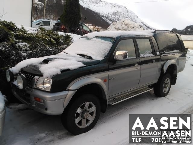 Mitsubishi L200 1996-2006 (Type III) , Motorkode: 4D56 TD, Girkassekode: 