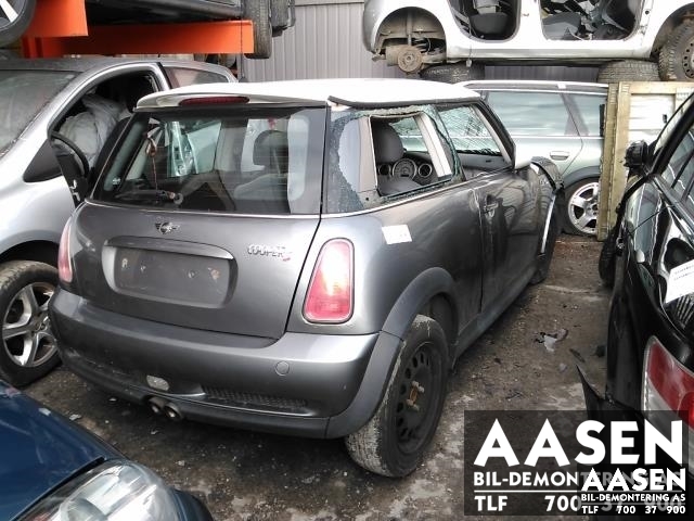 Mini One/Cooper 2001-2007 (R50-53) (R50-53), Motorkode: W11B16A, Girkassekode: 