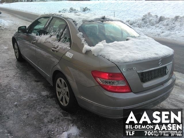 Mercedes C-Klasse 2007-2011 (Fase 1) (W204) (W204), Motorkode: 646811 30, Girkassekode: 722699 07