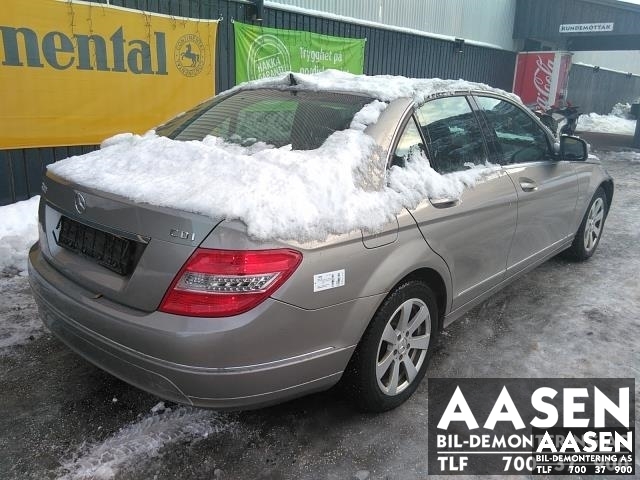 Mercedes C-Klasse 2007-2011 (Fase 1) (W204) (W204), Motorkode: 646811 30, Girkassekode: 722699 07