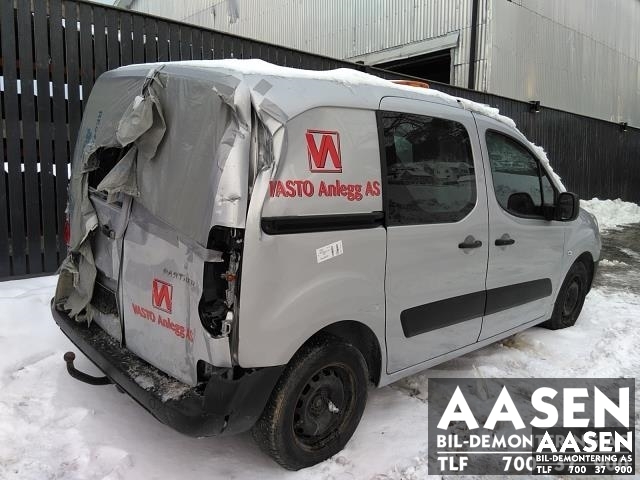 Peugeot Partner 2008-2015 (Type II, Fase 1) , Motorkode: 9H06, Girkassekode: 