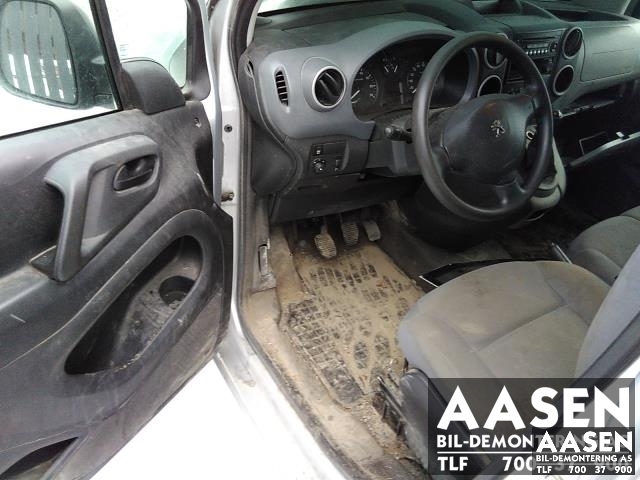 Peugeot Partner 2008-2015 (Type II, Fase 1) , Motorkode: 9H06, Girkassekode: 