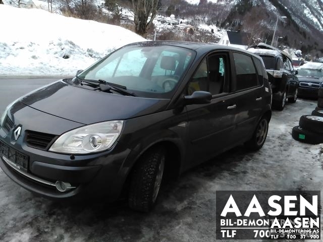 Renault Scenic 2003-2009 (Type II) , Motorkode: K9K 732, Girkassekode: 
