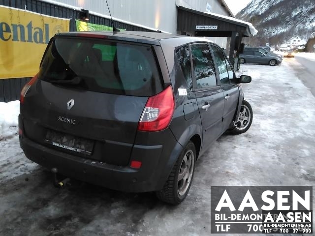 Renault Scenic 2003-2009 (Type II) , Motorkode: K9K 732, Girkassekode: 