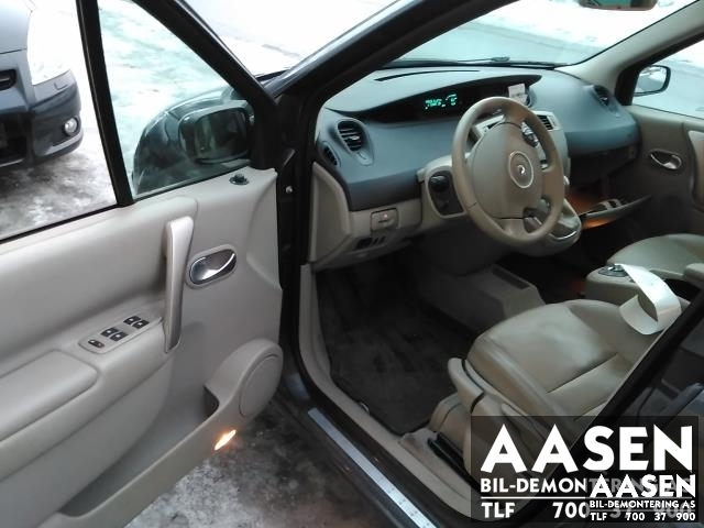 Renault Scenic 2003-2009 (Type II) , Motorkode: K9K 732, Girkassekode: 