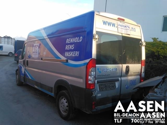 Peugeot Boxer 2014-->> (Type III, Fase 2) , Motorkode: 4H03, Girkassekode: 