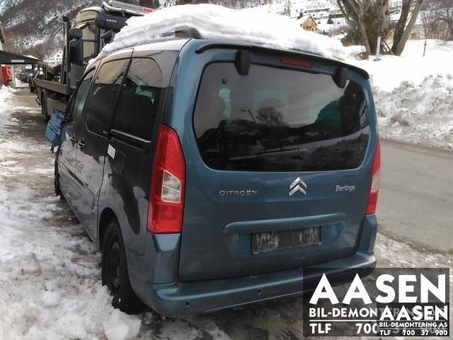Citroën Berlingo 2008-2015 (Type II, Fase 1) , Motorkode: 9H01, Girkassekode: 16 089 352 80