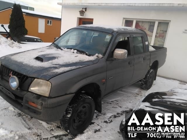 Mitsubishi L200 1996-2006 (Type III) , Motorkode: 4D56 TD, Girkassekode: 