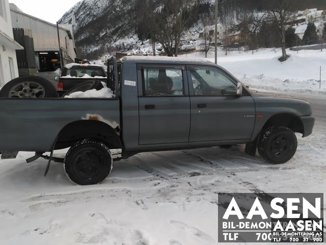 Mitsubishi L200 1996-2006 (Type III) , Motorkode: 4D56 TD, Girkassekode: 