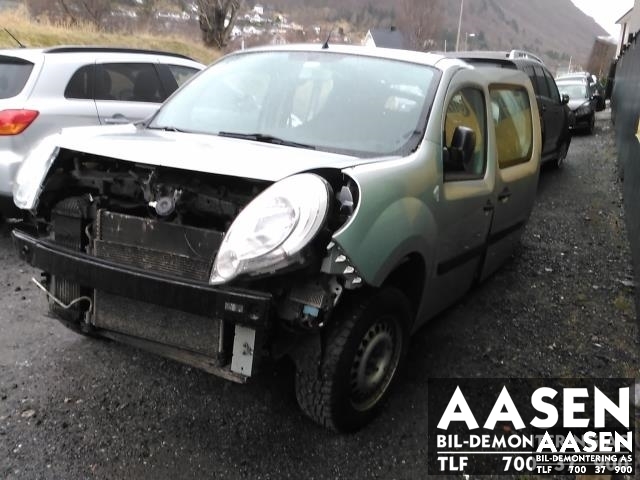 Renault Kangoo 2008-2021 (Type II) , Motorkode: K9K-808, Girkassekode: JR5 156