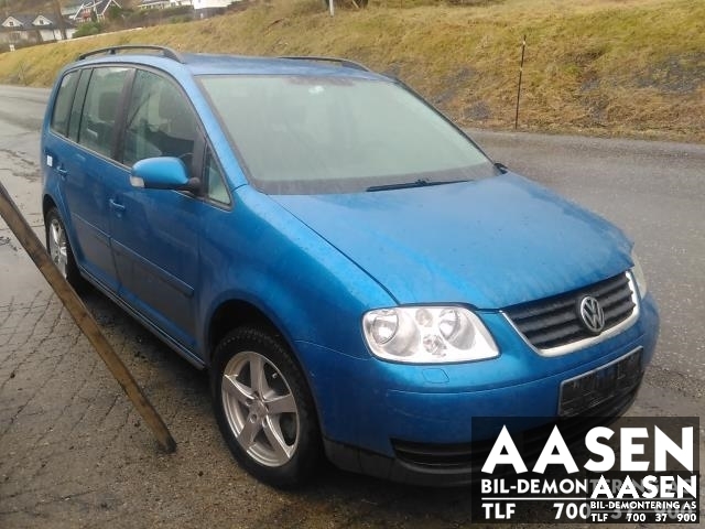 VW Touran 2003-2006 (Type I, Fase 1) , Motorkode: BKC, Girkassekode: 