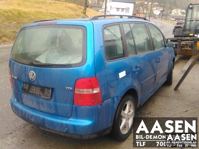 VW Touran 2003-2006 (Type I, Fase 1) , Motorkode: BKC, Girkassekode: 