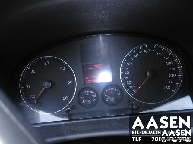 VW Touran 2003-2006 (Type I, Fase 1) , Motorkode: BKC, Girkassekode: 