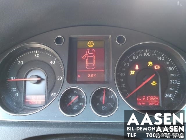VW Passat 2005-2010 (B6) (B6), Motorkode: BLS, Girkassekode: JCX