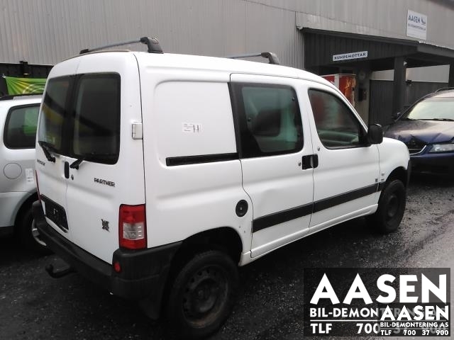 Peugeot Partner 2002-2008 (Type I, Fase 2) , Motorkode: 9HX, Girkassekode: