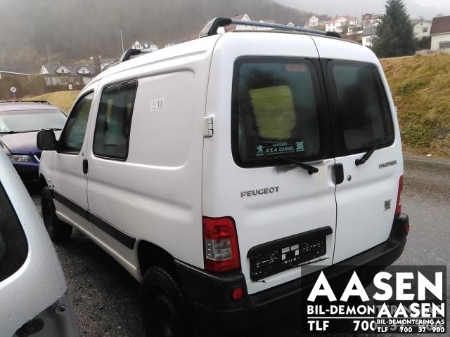 Peugeot Partner 2002-2008 (Type I, Fase 2) , Motorkode: 9HX, Girkassekode: