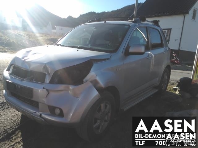 Daihatsu Terios 2006-->> (Type II) , Motorkode: 3SZ, Girkassekode: 