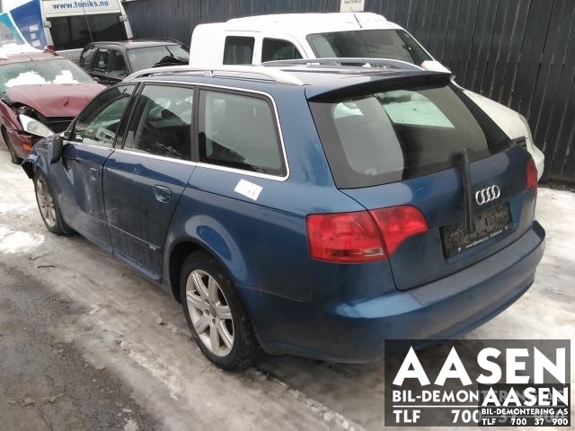 Audi A4 2004-2008 (Type III) (B7) (B7), Motorkode: BRB, Girkassekode: GYA