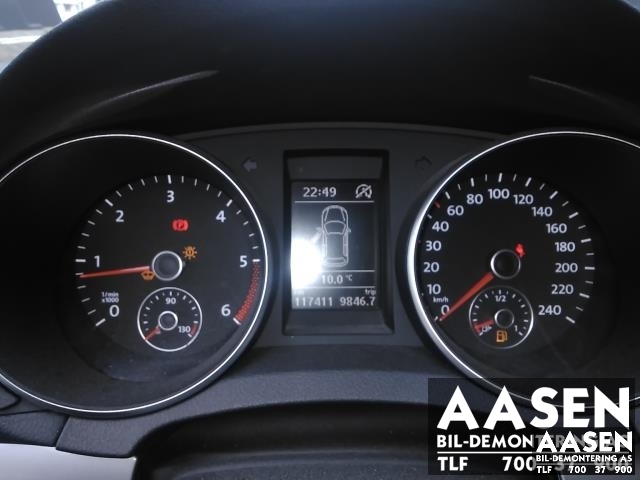 VW Golf VI 2008-2012 , Motorkode: CAYC, Girkassekode: MDZ