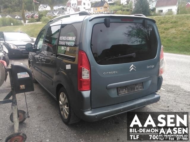 Citroën Berlingo 2008-2015 (Type II, Fase 1) , Motorkode: 0135 QE, Girkassekode: 