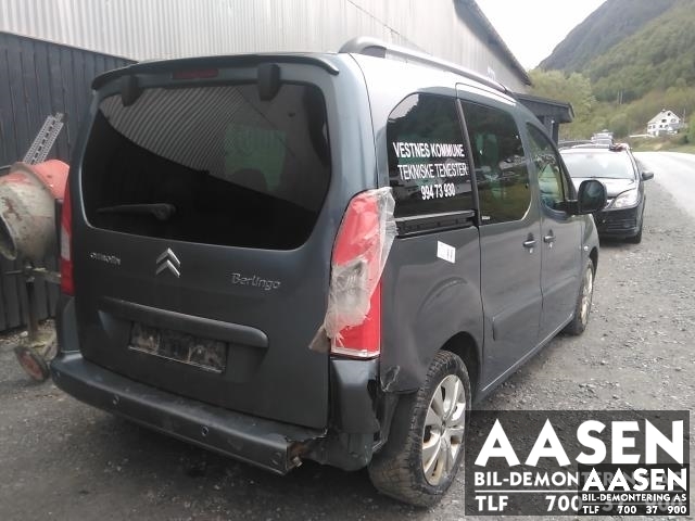 Citroën Berlingo 2008-2015 (Type II, Fase 1) , Motorkode: 0135 QE, Girkassekode: 