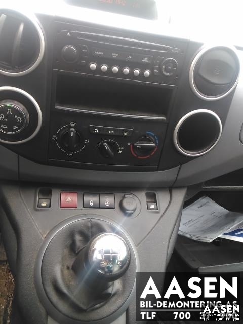 Citroën Berlingo 2008-2015 (Type II, Fase 1) , Motorkode: 0135 QE, Girkassekode: 