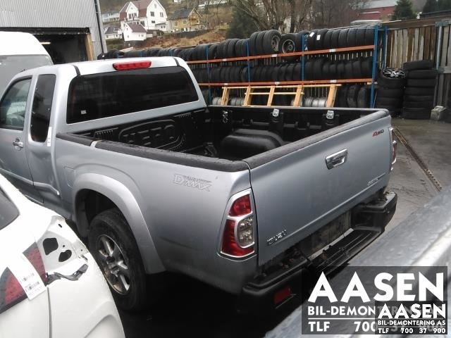 Isuzu D-Max 2007-2012 (Type I) , Motorkode: 4JJ1E4C-L, Girkassekode:
