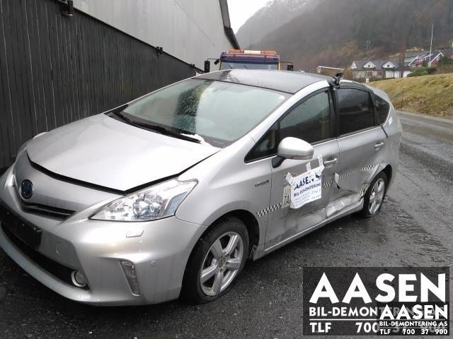 Toyota Prius +7 2012-2020 (Type III) (stasjonsvogn) (stasjonsvogn), Motorkode: 2ZR-FXE, Girkassekode: 30900-47072