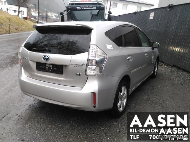 Toyota Prius +7 2012-2020 (Type III) (stasjonsvogn) (stasjonsvogn), Motorkode: 2ZR-FXE, Girkassekode: 30900-47072
