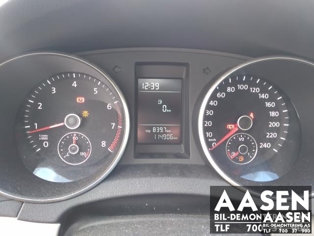 VW Golf VI 2008-2012 , Motorkode: CBZA, Girkassekode: MHV