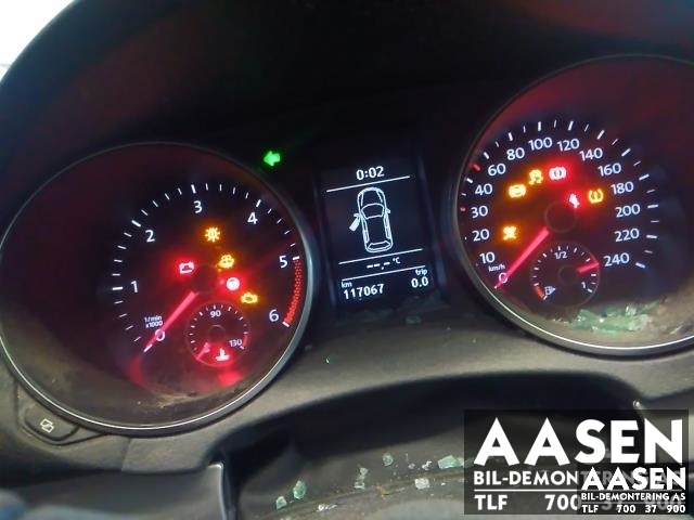 VW Golf VI 2008-2012 , Motorkode: CBAB, Girkassekode: LHD
