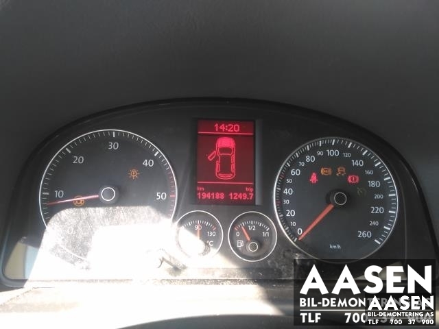 VW Touran 2007-2010 (Type I, Fase 2) , Motorkode: BMN, Girkassekode: JMA