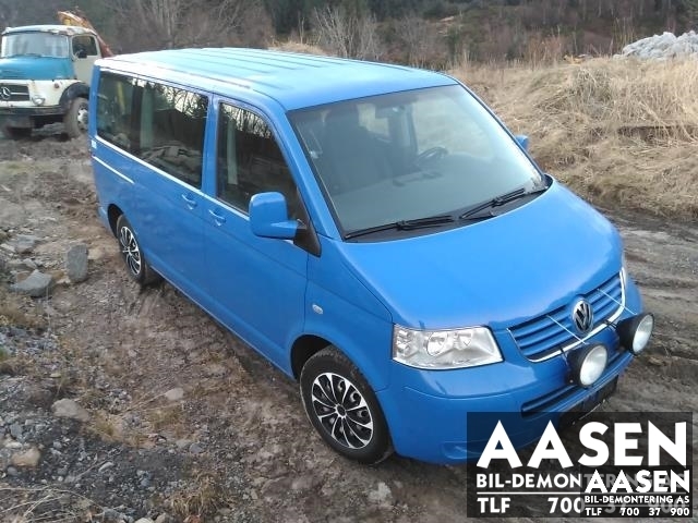 VW Transporter / Caravelle 2003-2009 (Fase 1) (T5) (T5), Motorkode: AXD, Girkassekode: JKT