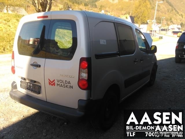 Peugeot Partner 2008-2015 (Type II, Fase 1) , Motorkode: 9H06, Girkassekode: 16 089 352 80