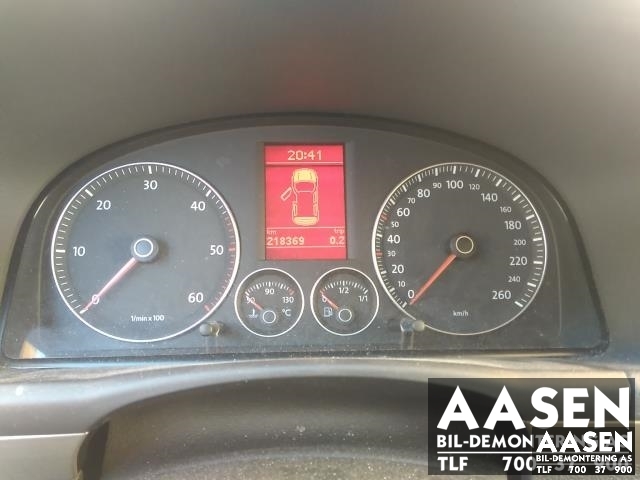 VW Touran 2007-2010 (Type I, Fase 2) , Motorkode: BLS, Girkassekode: KWD
