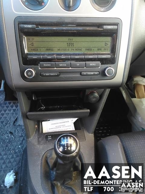 VW Touran 2007-2010 (Type I, Fase 2) , Motorkode: BLS, Girkassekode: KWD