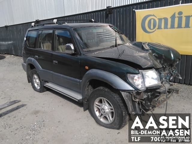 Toyota Land Cruiser 90 1996-2002 , Motorkode: 1KD-FTV, Girkassekode: