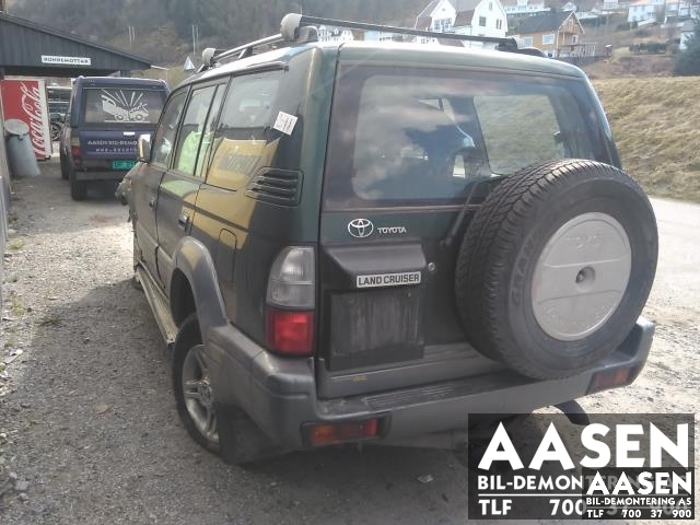 Toyota Land Cruiser 90 1996-2002 , Motorkode: 1KD-FTV, Girkassekode:
