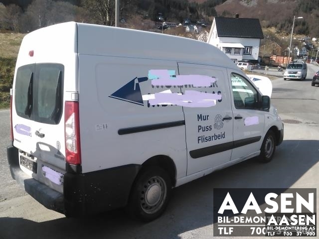Peugeot Expert 2007-2016 (Type II) , Motorkode: RHK (DW10UTED4), Girkassekode: 2222 ZP