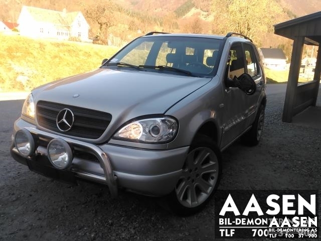 Mercedes ML 1997-2005 (W163) (W163), Motorkode: M 112.942, Girkassekode: 72266201