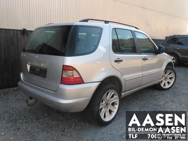 Mercedes ML 1997-2005 (W163) (W163), Motorkode: M 112.942, Girkassekode: 72266201