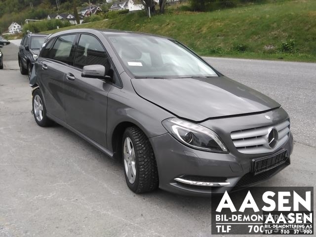 Mercedes B-Klasse 2011-2018 (W246) (W246), Motorkode: 270910, Girkassekode: 72400200246332