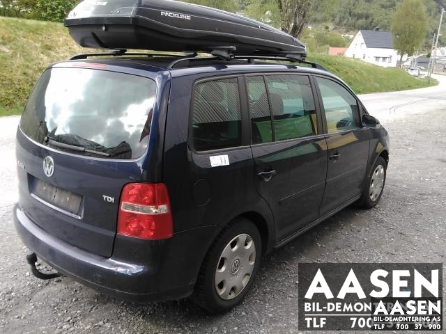 VW Touran 2003-2006 (Type I, Fase 1) , Motorkode: BKC| BLS| BXE, Girkassekode: GQN