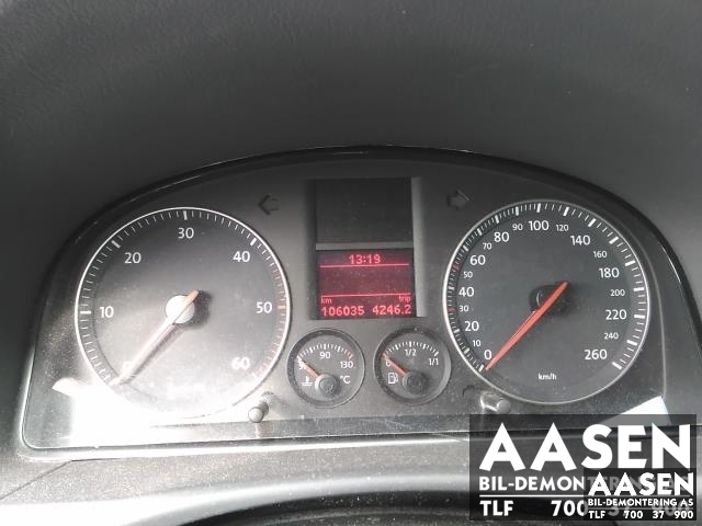 VW Touran 2003-2006 (Type I, Fase 1) , Motorkode: BKC| BLS| BXE, Girkassekode: GQN