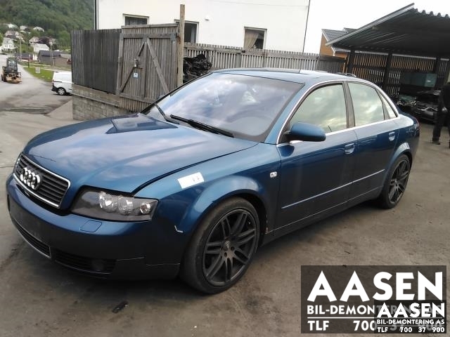 Audi A4 2001-2004 (Type II) (B6) (B6), Motorkode: BDH, Girkassekode: HEQ