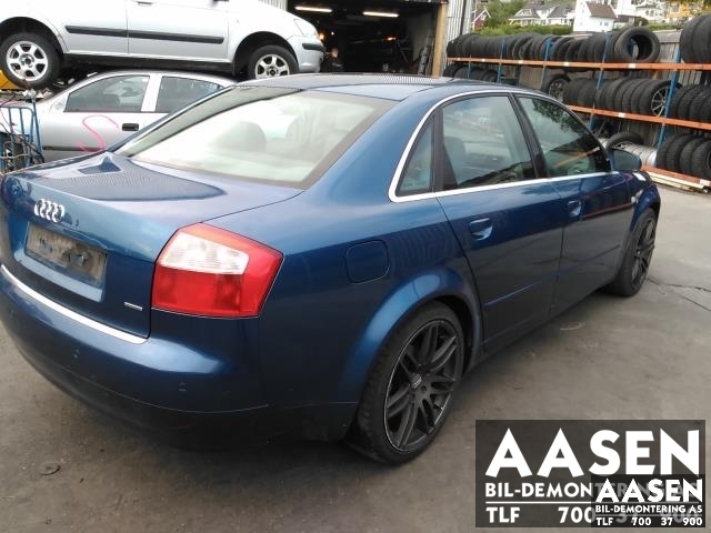 Audi A4 2001-2004 (Type II) (B6) (B6), Motorkode: BDH, Girkassekode: HEQ