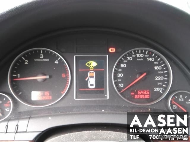 Audi A4 2001-2004 (Type II) (B6) (B6), Motorkode: BDH, Girkassekode: HEQ