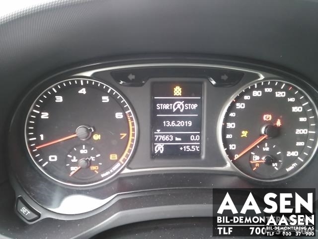 Audi A1 2010-2014 (Type I, Fase 1) , Motorkode: CBZA, Girkassekode: LGQ